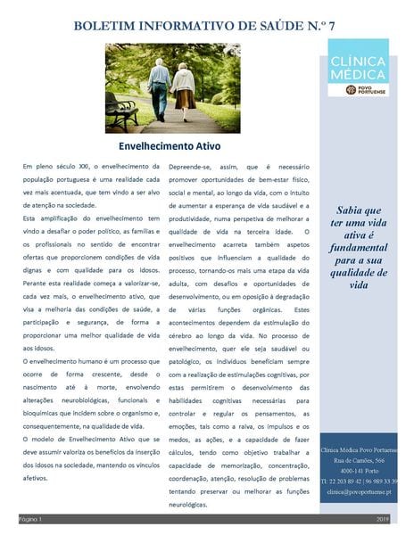 Boletim Informativo de Saúde nº 7