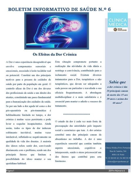 Boletim Informativo de Saúde nº 6