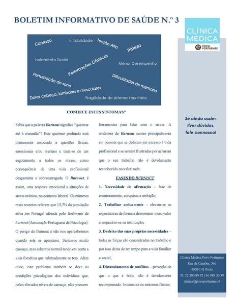 Boletim Informativo de Saúde nº 3