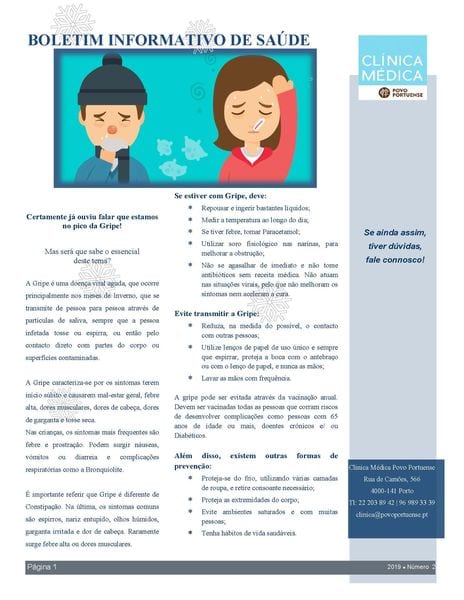 Boletim Informativo de Saúde nº 2