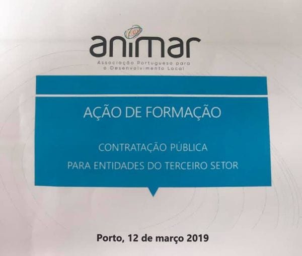 ação de formação - Código da Contratação Pública para Entidades do Terceiro Sector.