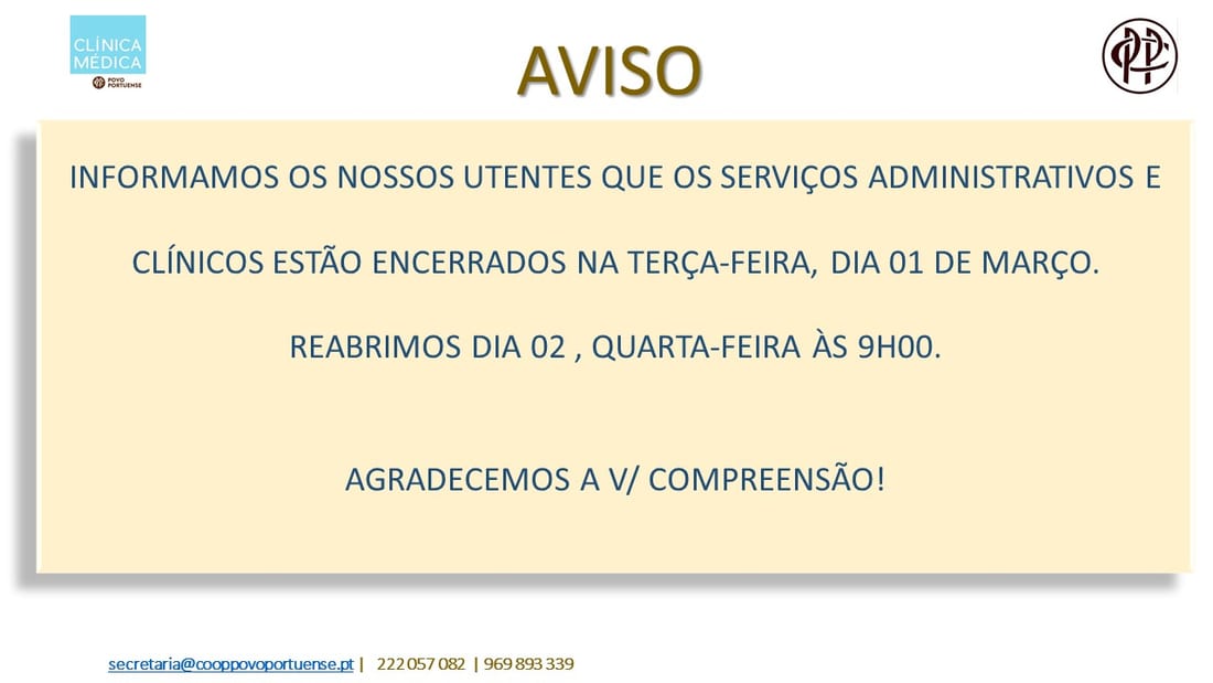 Encerramento 1 de março